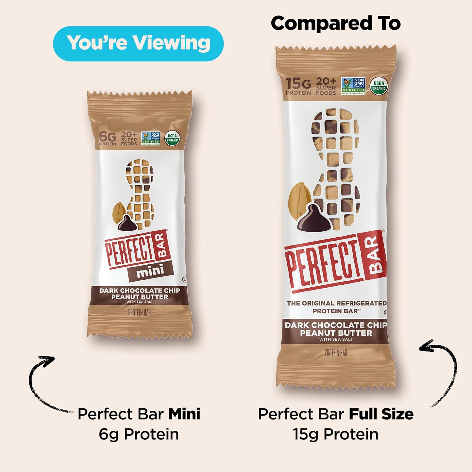 Perfect_Bar_Mini,_Dark_Chocolate_Chip_Peanut_Butter_Protein_Bar,_Protein_Snack,_Snack_Bar,_Organic,_Gluten_Free,_Soy_Free,_Non_GMO,_No_Sugar_Alcohols,_.88_Ounce_Bar,_24_Count