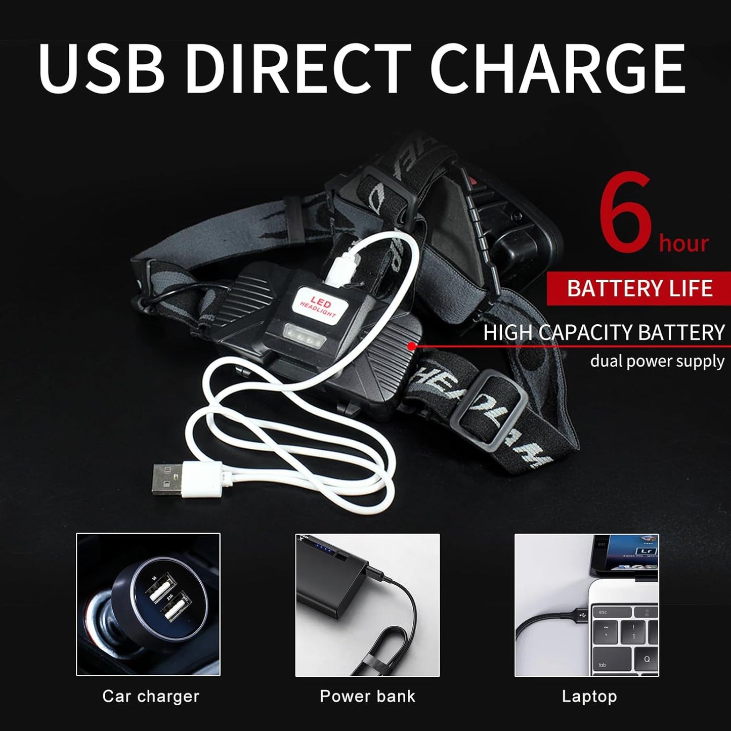DARKBEAM_COB_Floodlight_Headlamp_USB_Rechargeable_with_Red_Light,_2000_Lumen_LED_Headlight_-_Car_Maintenance_and_Night_Construction_6-10_Hours_Long_Battery_Life