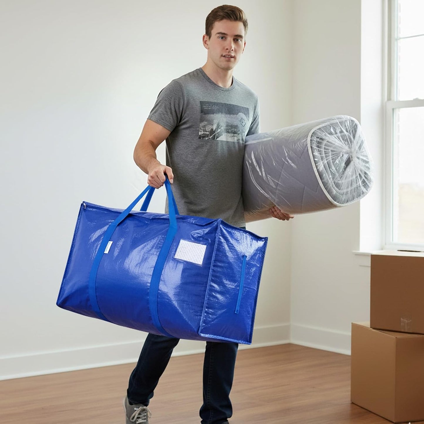 TICONN_6_Pack_Extra_Large_Moving_Bags_Heavy_Duty_with_Zippers_&_Carrying_Handles,_Durable_Storage_Bags_Moving_Boxes_for_Closet_Organizers_and_Storage_(6_Pack,_Blue)