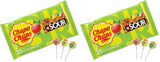 Chupa Chups SOUR Lollipops, Variety Pack, Lemon, Strawbery & Apple Flavored, Individually Wrapped Bulk Sour Candy Suckers for Adults & Kids, Bag of 25