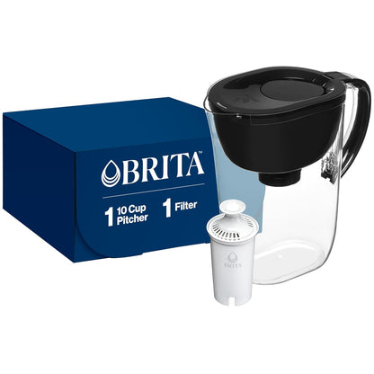Brita_Large_Water_Filter_Pitcher_for_Tap_and_Drinking_Water_with_SmartLight_Change_Indicator,_Includes_1_Standard_Filter,_BPA-Free,_Lasts_2_Months,_10-Cup_Capacity,_Stretch_Limo_Black