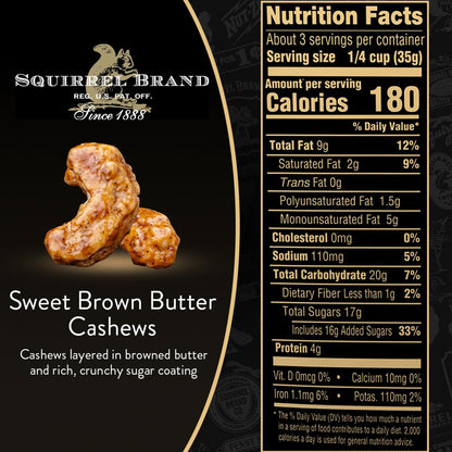 Squirrel_Brand_Sweet_Brown_Butter_Cashews,_3.5_Ounces_Resealable_Bag,_Gluten_Free,_Vegetarian