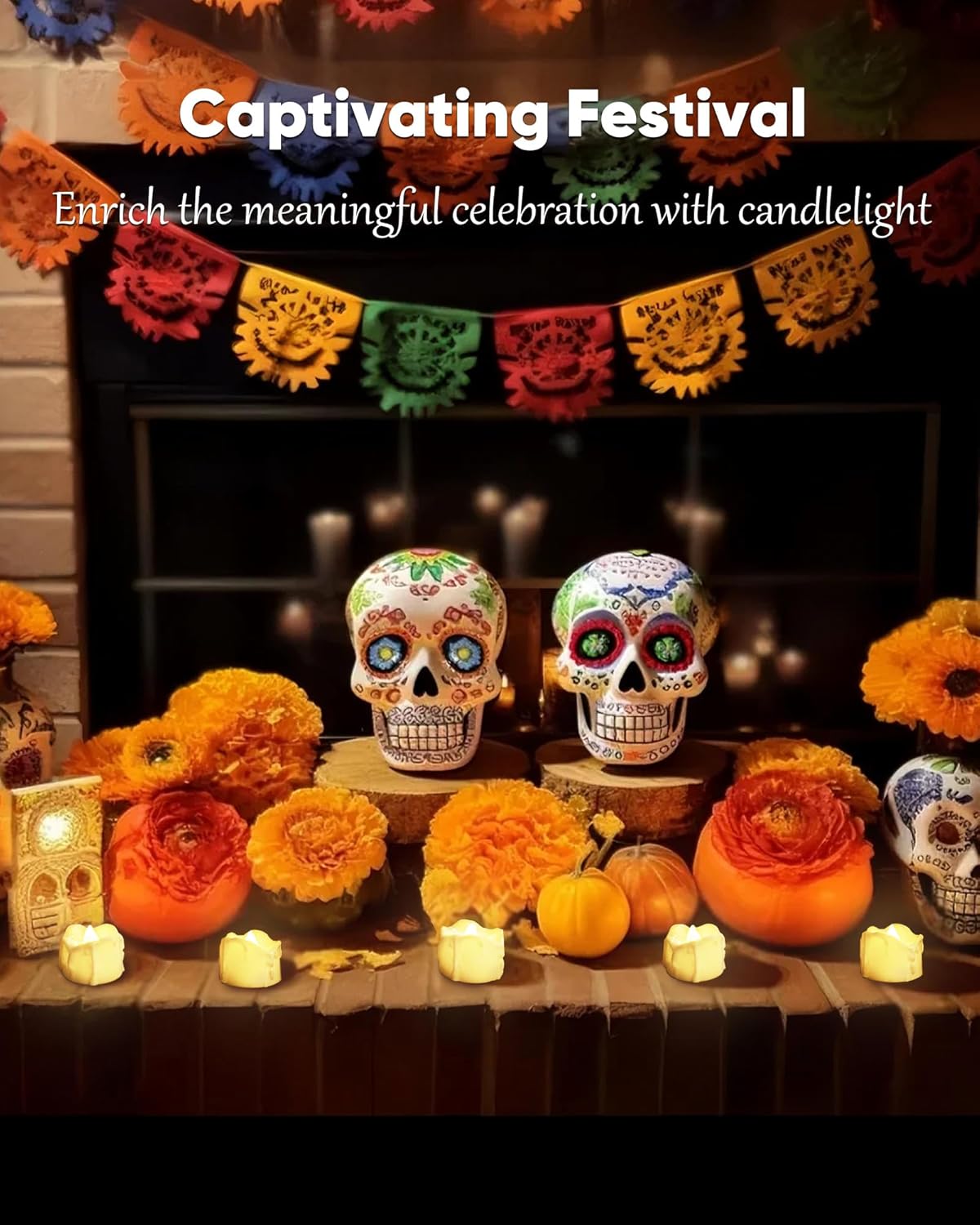 Homemory_12Pcs_Timer_Tea_Lights,_Flameless_Flickering_Auto_Tea_Lights_Battery_Operated,_Auto-On_6_Hours_and_Off_18_Hours_Everyday,_Batteries_Included,_Long-Lasting,_White_Base,_No_Remote