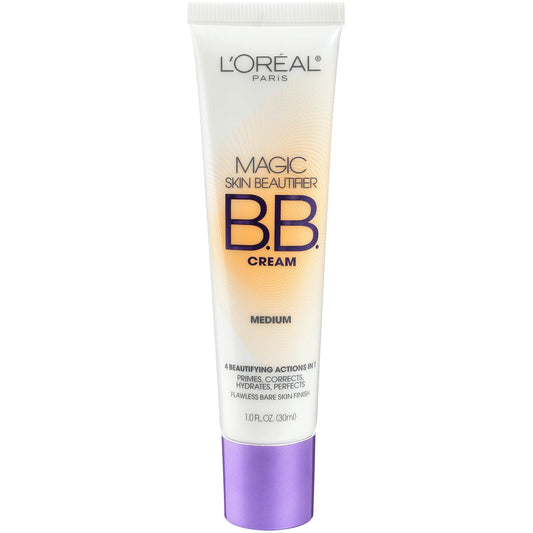 L'Oreal_Paris_Makeup_Magic_Skin_Beautifier_BB_Cream_Tinted_Moisturizer,_Medium,_1_fl_oz,_1_Count