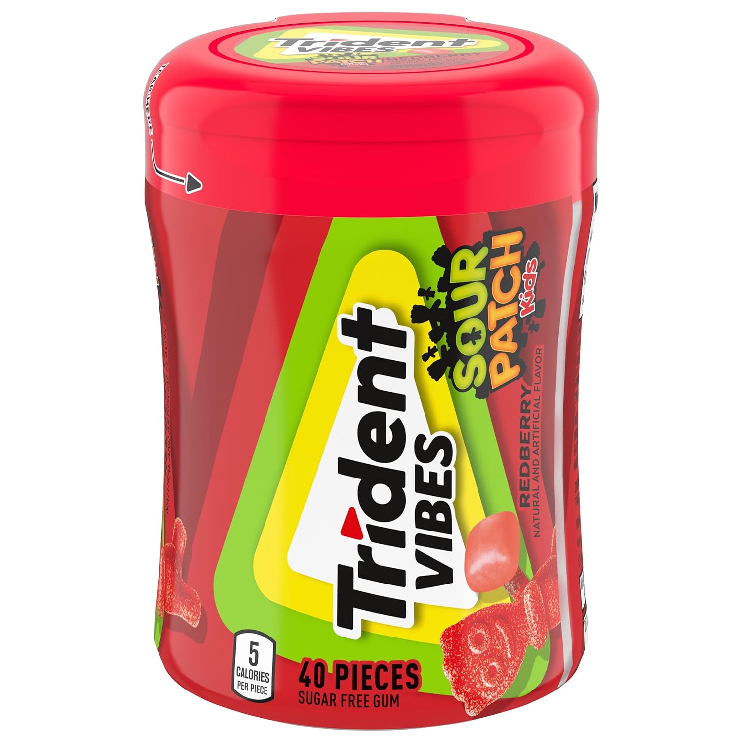 Trident_Vibes_SOUR_PATCH_KIDS_Redberry_Sugar-Free_Chewing_Gum,_40_Piece_Bottle