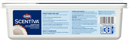 Clorox_Scentiva_Disinfecting_Wet_Mop_Pad,_Disposable_Mop_Heads,_Coconut_and_Waterlily,_2_Packs,_24_Wet_Refills_Per_Pack_(Package_May_Vary)