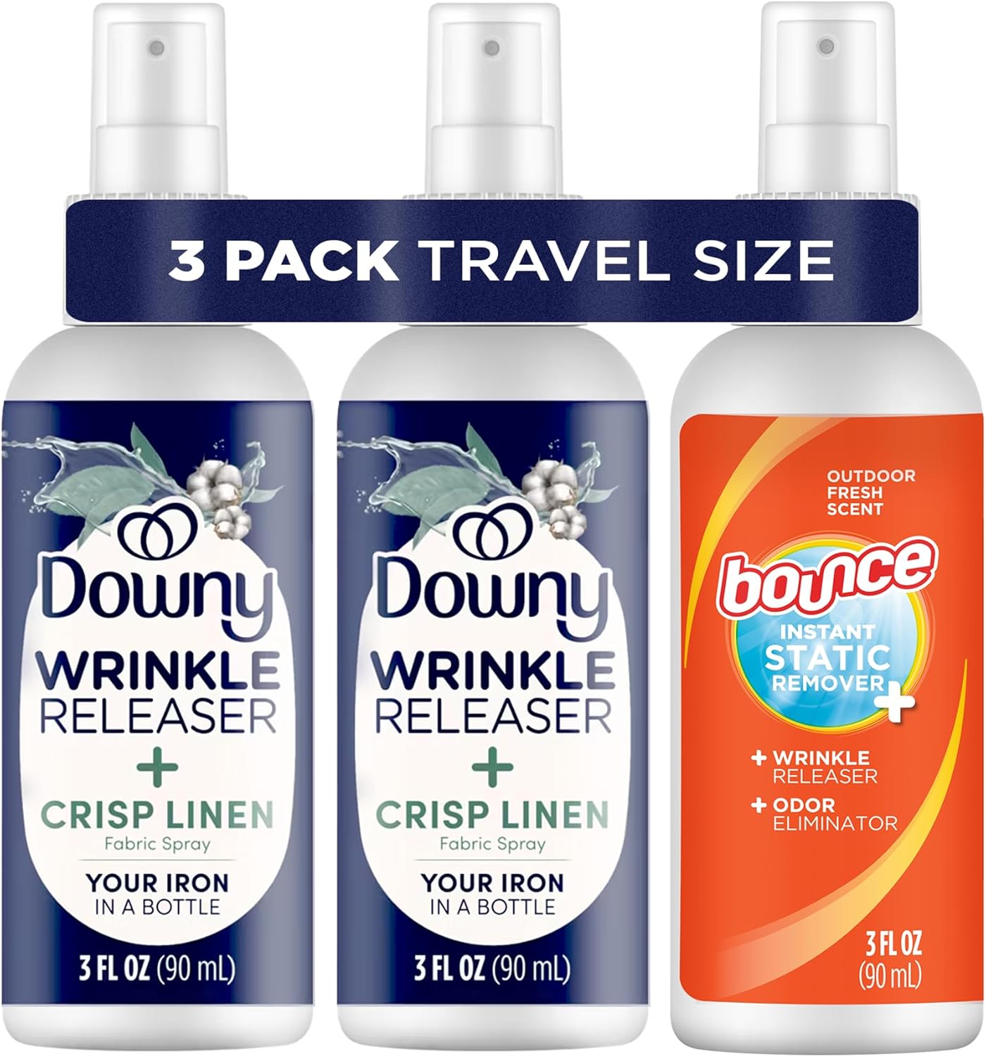 Downy_Wrinkle_Release_Spray_Bundle_w/Bonus_3oz_Bounce_Spray_Sample_-_3_Pack