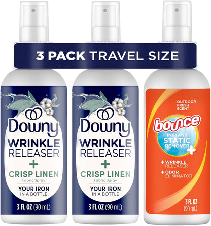 Downy_Wrinkle_Release_Spray_Bundle_w/Bonus_3oz_Bounce_Spray_Sample_-_3_Pack