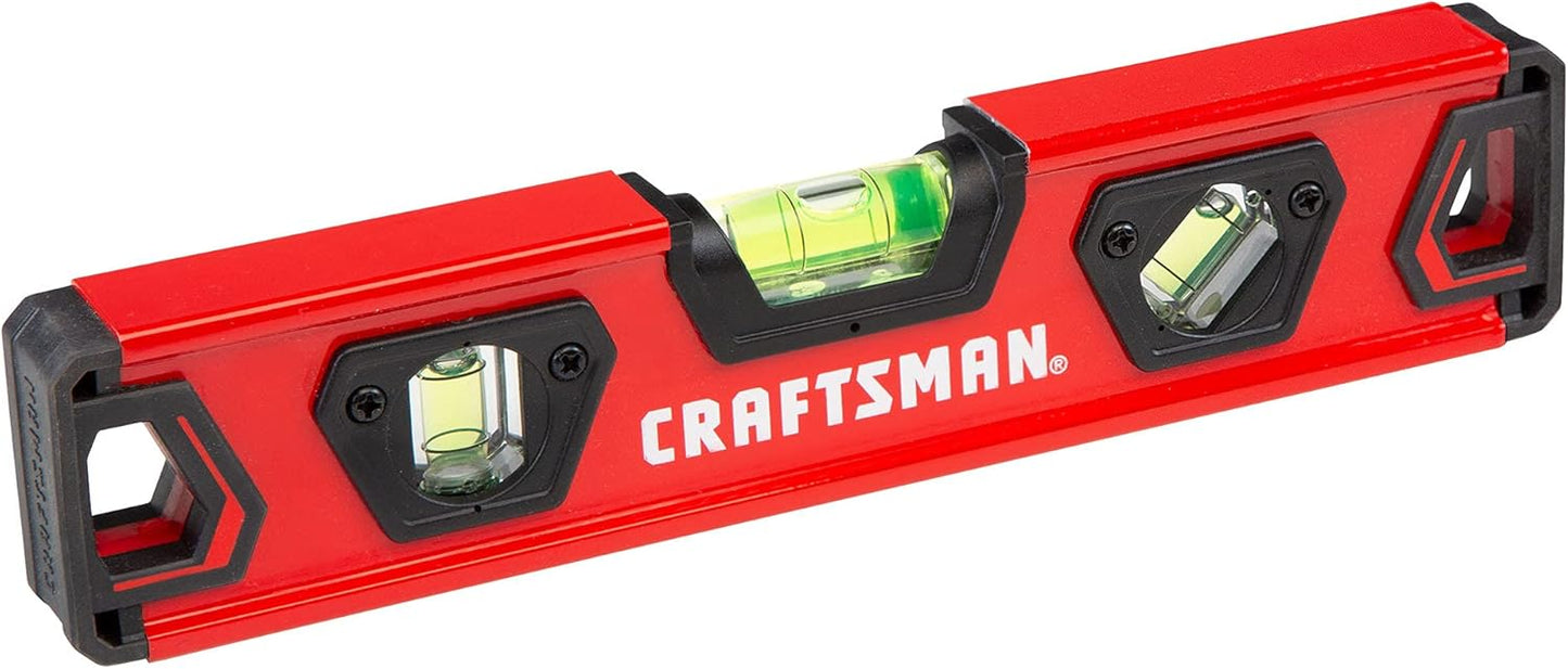 CRAFTSMAN_Torpedo_Level,_9_Inch,_With_Shock_Absorbing_End_Caps_(CMHT82390)