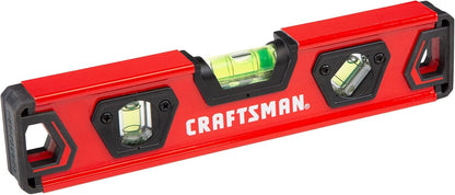CRAFTSMAN_Torpedo_Level,_9_Inch,_With_Shock_Absorbing_End_Caps_(CMHT82390)
