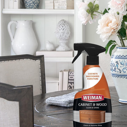 Weiman_Cabinet_and_Wood_Cleaner,_Shine,_Clean_and_Protect_Spray_-_For_Wood_Cabinets,_Furniture,_Tables,_Baseboards,_Trim_and_more,_16_oz,_2_PACK_with_MicroFiber_Towel