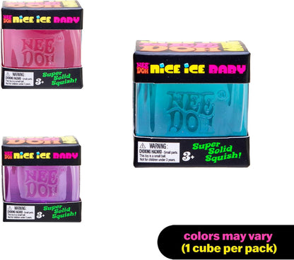 Schylling_NeeDoh_Nice_Ice_Baby_-_Sensory_Squeeze_Toy_-_Super_Solid_Squish_-_1.25"_Wide_-_Color_May_Vary_(Pack_of_1)