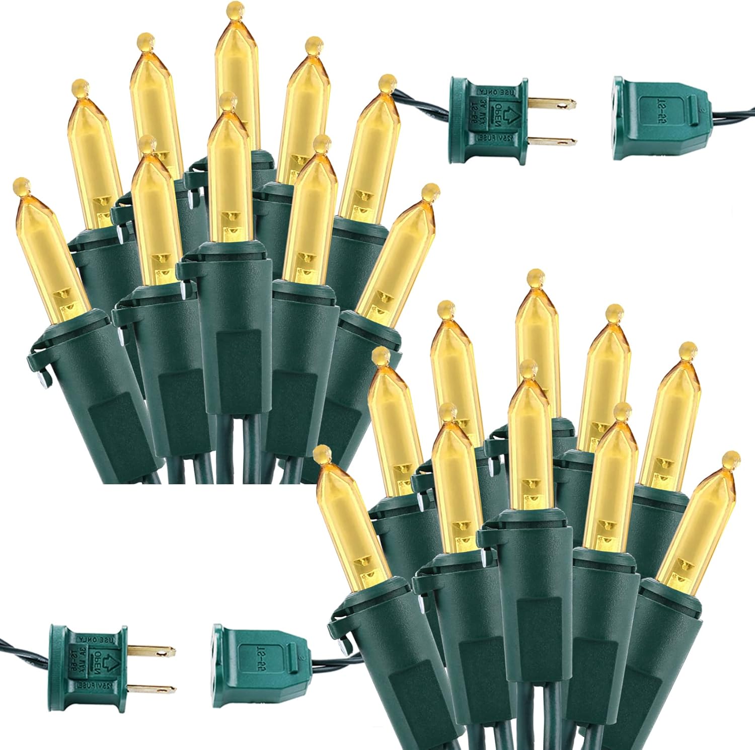 Brizled_Christmas_Lights_Warm_White,_2_Pack_33ft_100_LED_Christmas_String_Lights,_120V_UL_Certified_Connectable_Xmas_Tree_Lighting_Mini_Xmas_Light_Set_for_Holiday_Tree_Home_Party_Indoor_Outdoor_Decor