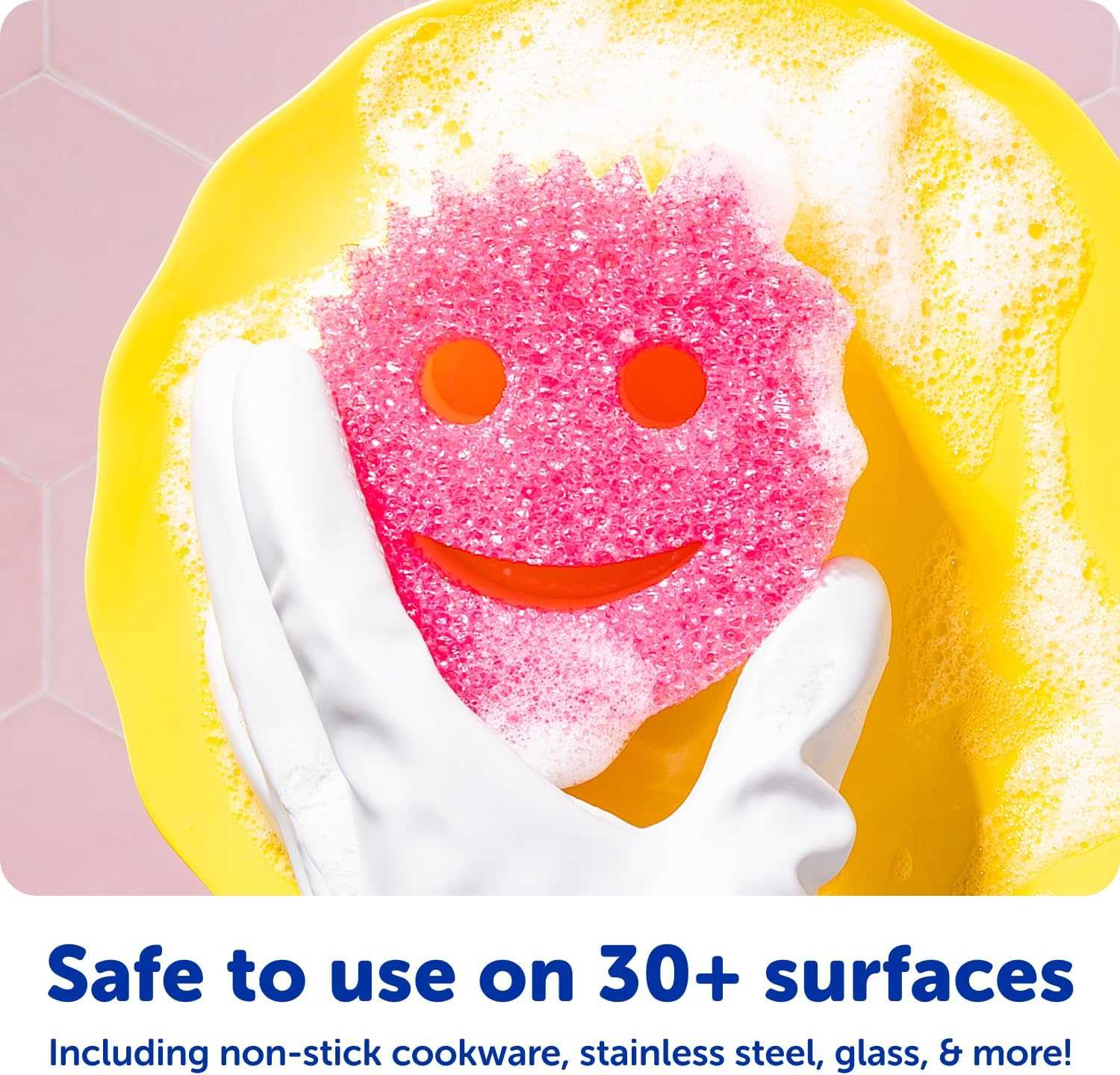 Scrub_Daddy_6_Kitchen_Sponges_&_1_Daddy_Caddy_Dish_Sponge_Holder_-_BPA_Free_&_Made_with_Polymer_Foam_-_Stain_&_Odor_Resistant,_Scratch-Free_Multipurpose_Scrubbers