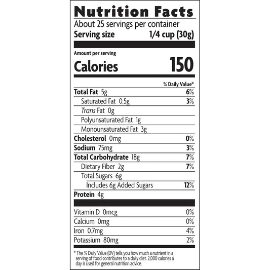 Love_Crunch_Organic_Dark_Chocolate_&_Peanut_Butter_Granola,_26.4_oz_(Pack_of_1),_Non-GMO,_Fair_Trade,_by_Nature's_Path