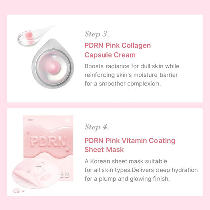 medicube_Salmon_DNA_PDRN_Trial_Kit_|_Glass_Glow_Mini_Skincare_Set_with_Toner,_Serum_&_Sheet_Mask_for_Hydrating,_Firming,_Moisturizing_|Gift_&_Travel_Essentials_for_Women_&_Girls_|_Korean_Skincare