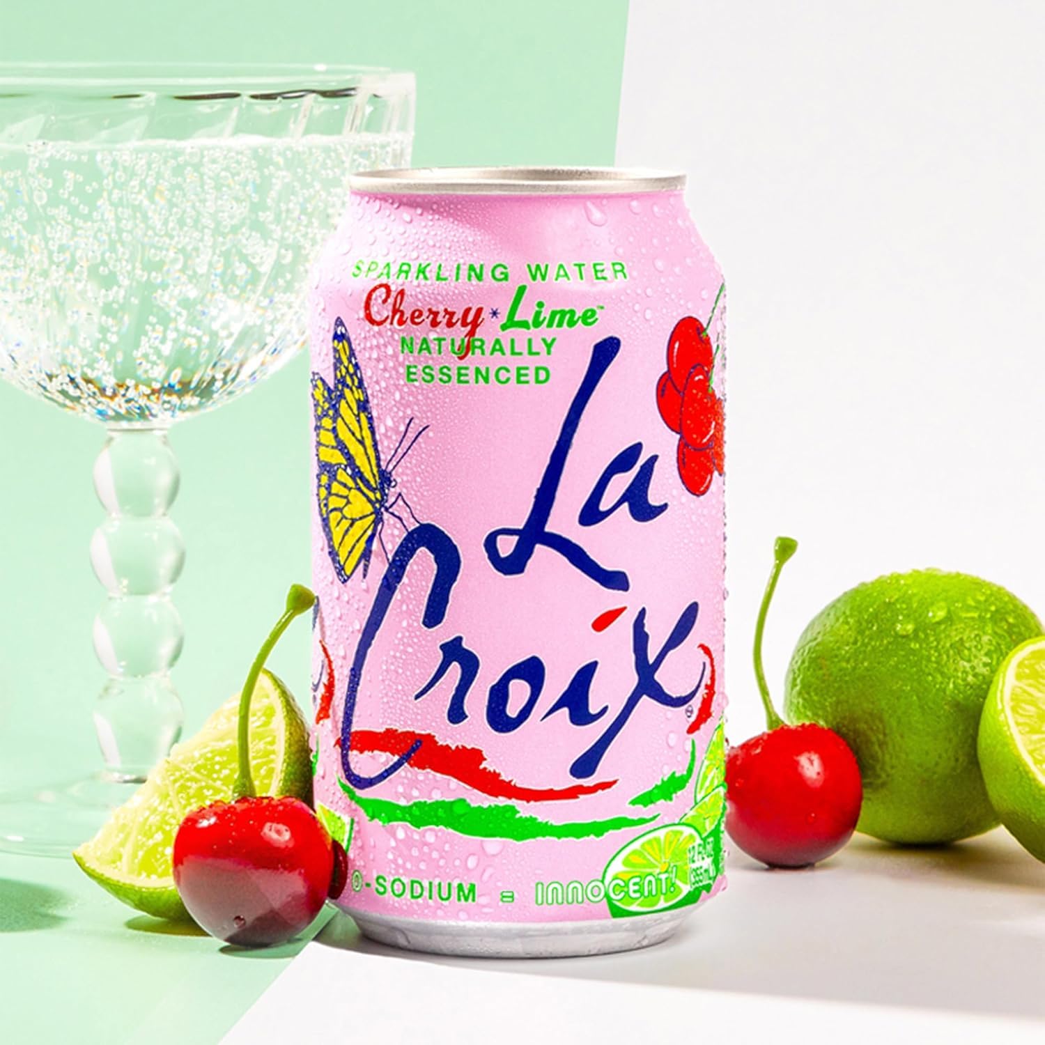 La_Croix_Water_Sparkling_Cherry_Lime,_12_Fl_Oz,_12_Pack