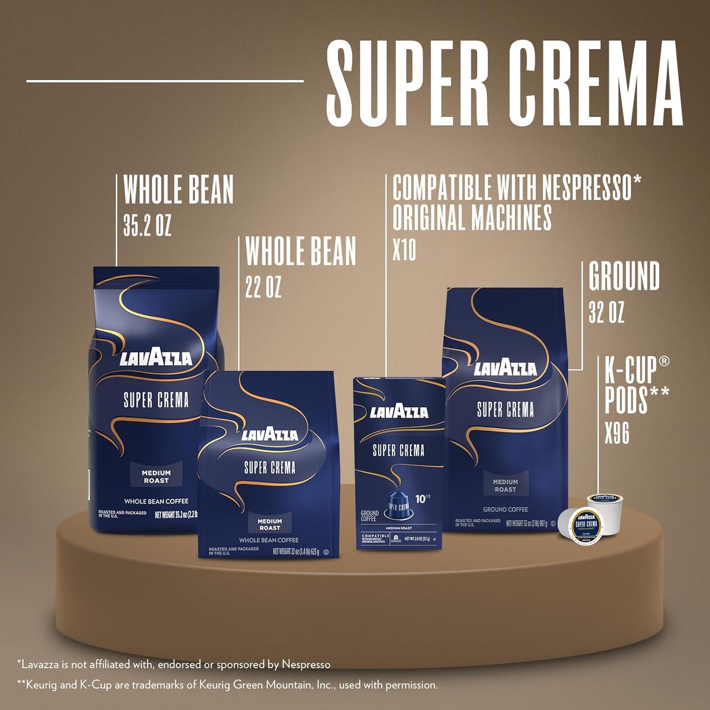 Lavazza_Super_Crema_Whole_Bean_Coffee,_Medium_Espresso_Roast,_Arabica_and_Robusta_Blend,_22_oz_Bag