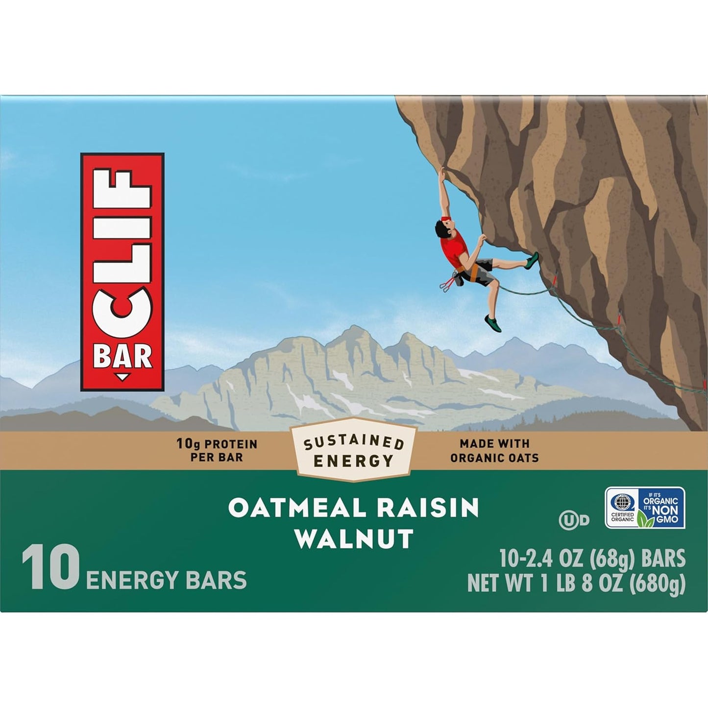 CLIF_BAR_-_Energy_Protein_Bars_-_Oatmeal_Raisin_Walnut_-_Made_with_Organic_Oats_-_Energy_Bars_-_Non-GMO_-_(10_Pack)