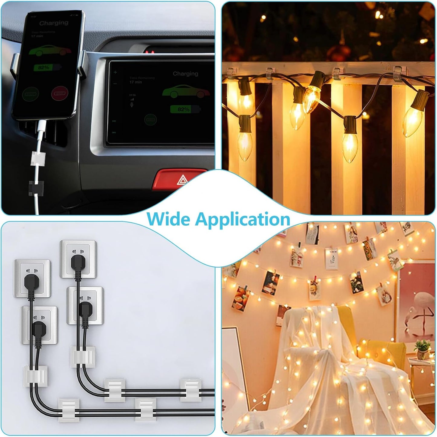 100PCS_Cable_Clips,_Adhesive_Wire_Clips_Organizer_Cord_Clips_Management,_Cable_Staples_Outdoor_Strong_for_Wall,_Desk,_Christmas_Lights,_String_Lights,_TV_PC_Ethernet_Cable,_Clear_Small