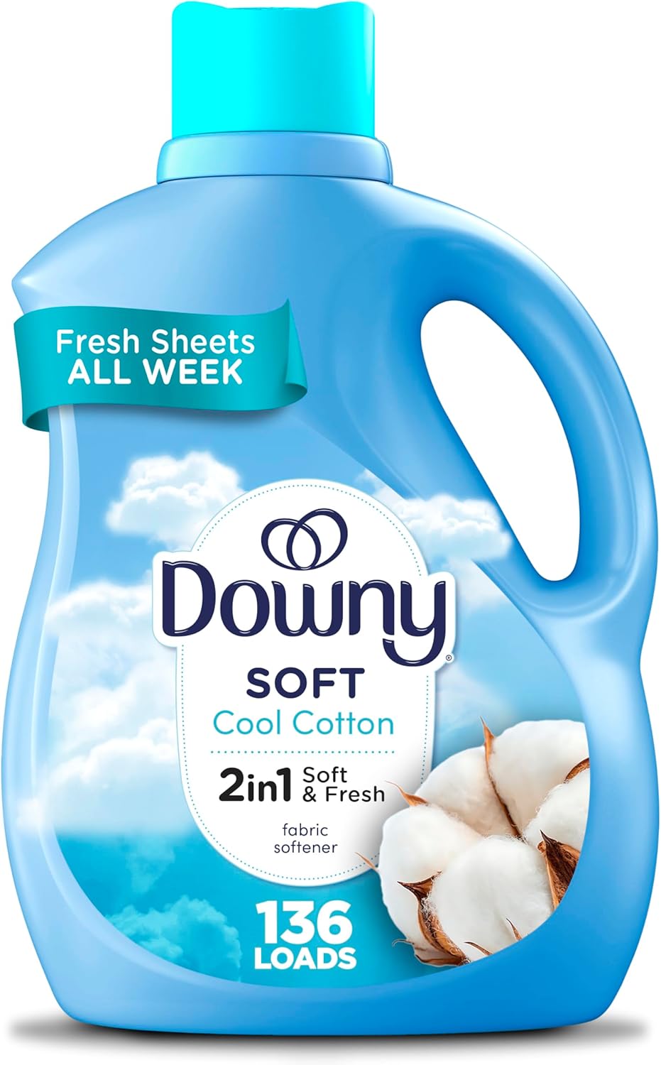 Downy_Soft,_2_in_1_Soft_and_Fresh_Liquid_Fabric_Softener,_Cool_Cotton,_100_fl_oz,_136_Loads,_Fabric_Conditioner_Liquid_provides_softness_and_freshness_for_fabrics