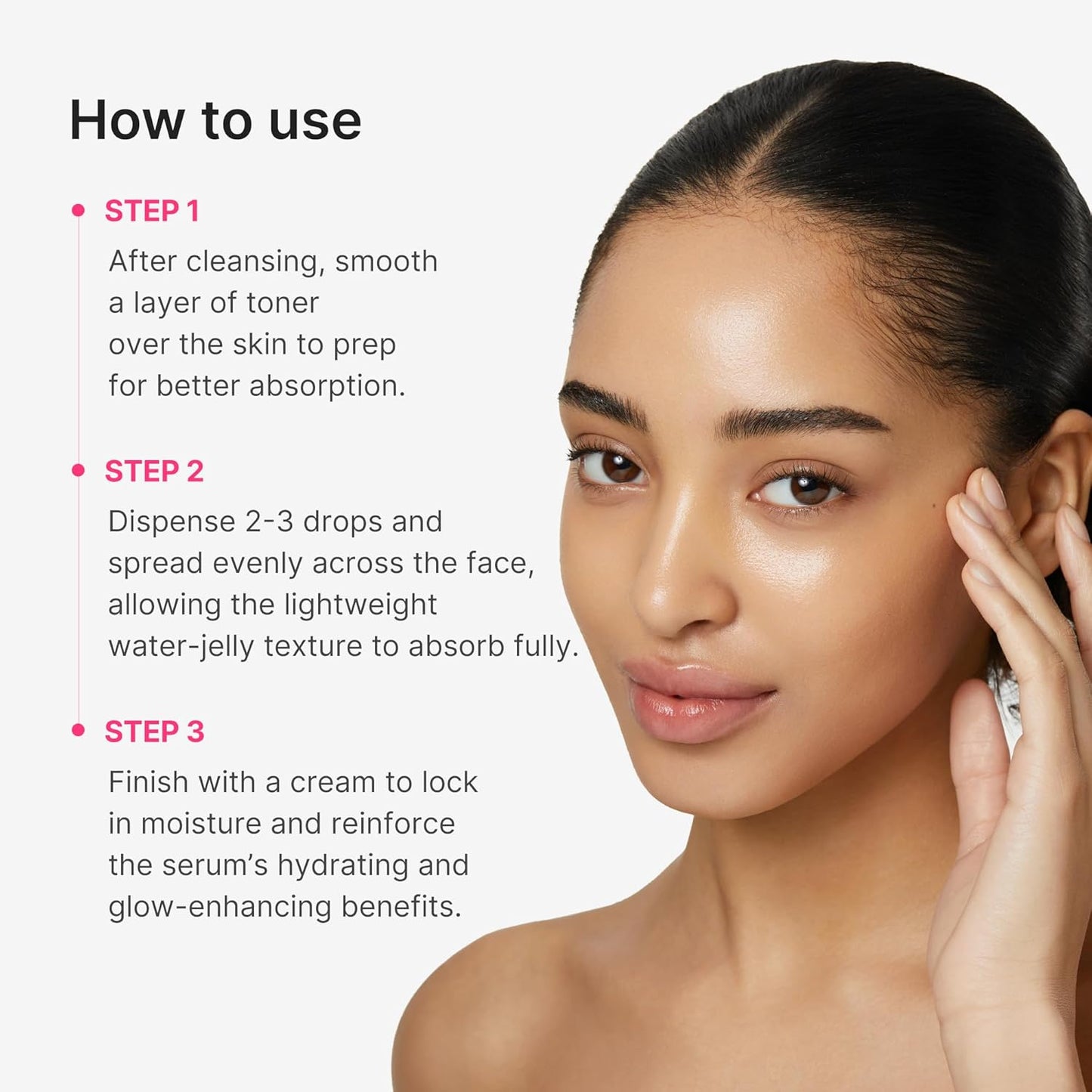 medicube_PDRN_Pink_Collagen_Glow_Jelly_Serum_|_Lightweight_Water-Jelly_For_Plump_&_Supple_Skin_|_Radiance_&_Elasticity_Care_with_PDRN,_Collagen,_Niacinamide_|_Korean_Skin_Care_1.01_fl.oz