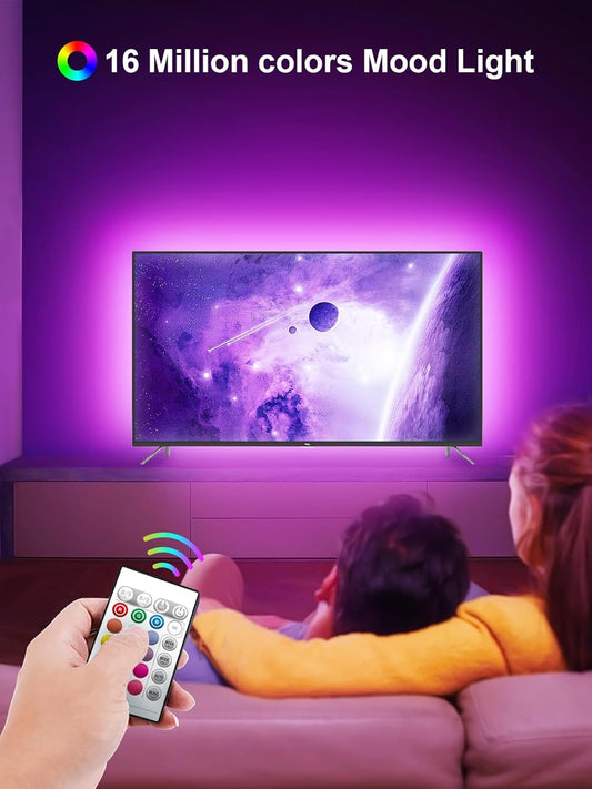 GIPOYENT_TV_LED_Lights,_9.8FT/13.1Ft/16.4FT/18FT/19.6FT/23FT_LED_Lights_for_35-85_Inch,_TV_Behind_with_Bluetooth_Function_-_RGB_Color_Changing_Light_Strip_for_Home_Theater