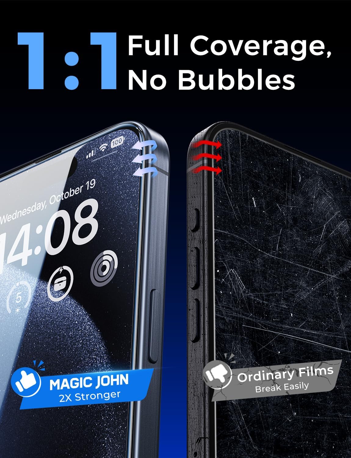 MAGIC_JOHN_2_Pack_for_iPhone_15_Pro_(6.1_inch)_Tempered_Glass_Screen_Protector,_Auto_Dust-Elimination_Installation,_Bubble_Free,_Dynamic_Island_Compatible,_HD_Clear,_Easy_Installation