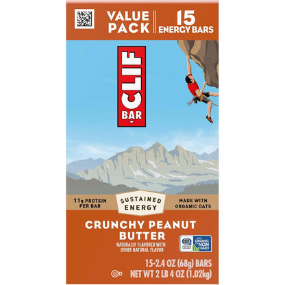 CLIF_BAR_-_Energy_Protein_Bars_-_Crunchy_Peanut_Butter_-_Made_with_Organic_Oats_-_Energy_Bars_-_Non-GMO_-_(15_Pack)