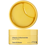 Terez & Honor Under Eye Patches for Dark Circles - Korean Hydrogel Masks for Puffiness, Bags, Wrinkle - Undereye Hydrating & Cooling, Vegan, No Fragrance