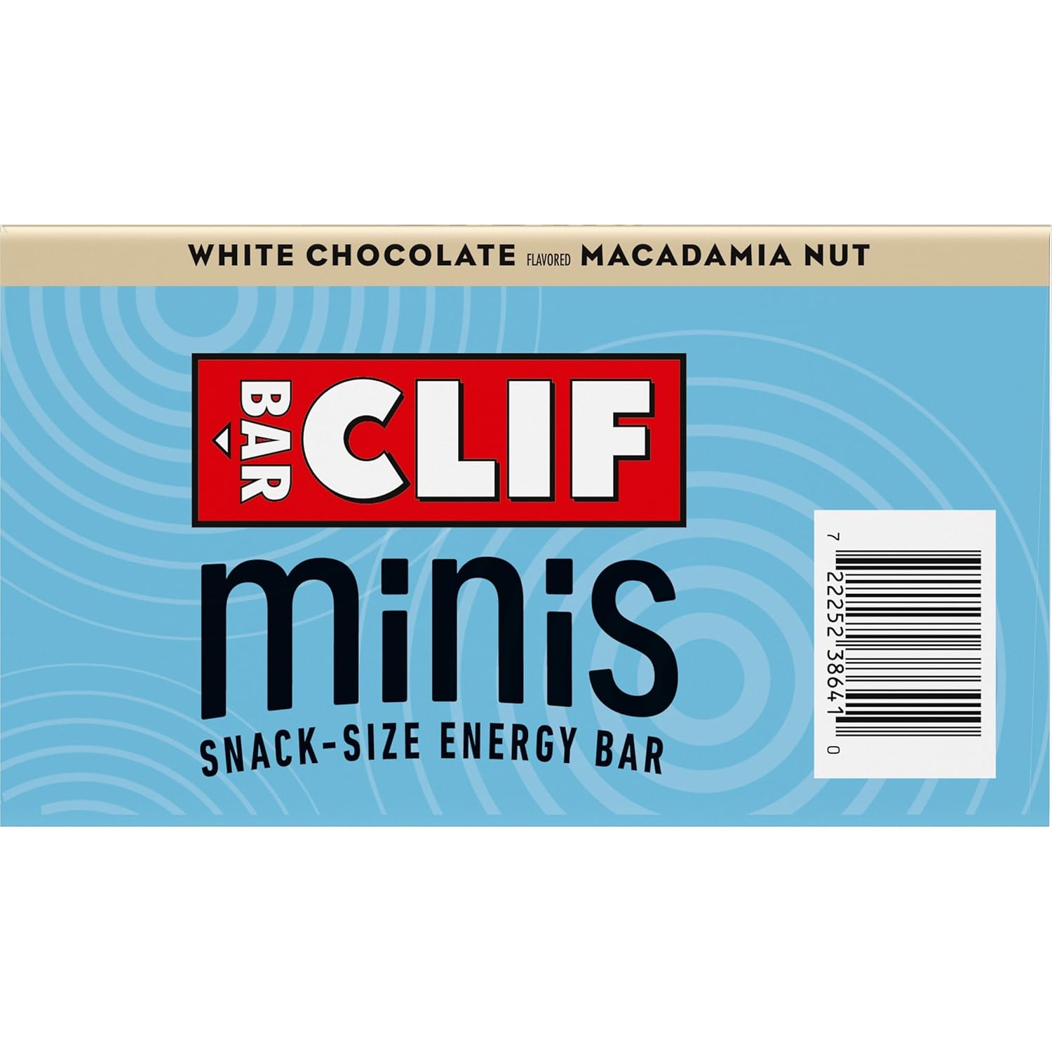CLIF_BAR_Minis_-_White_Chocolate_Macadamia_Nut_Flavor_-_Made_with_Organic_Oats_-_4g_Protein_-_Non-GMO_-_Plant_Based_-_Snack-Size_Energy_Bars_-_0.99_oz._(20_Pack)