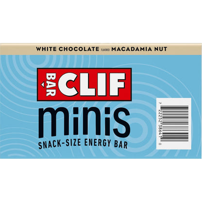 CLIF_BAR_Minis_-_White_Chocolate_Macadamia_Nut_Flavor_-_Made_with_Organic_Oats_-_4g_Protein_-_Non-GMO_-_Plant_Based_-_Snack-Size_Energy_Bars_-_0.99_oz._(20_Pack)