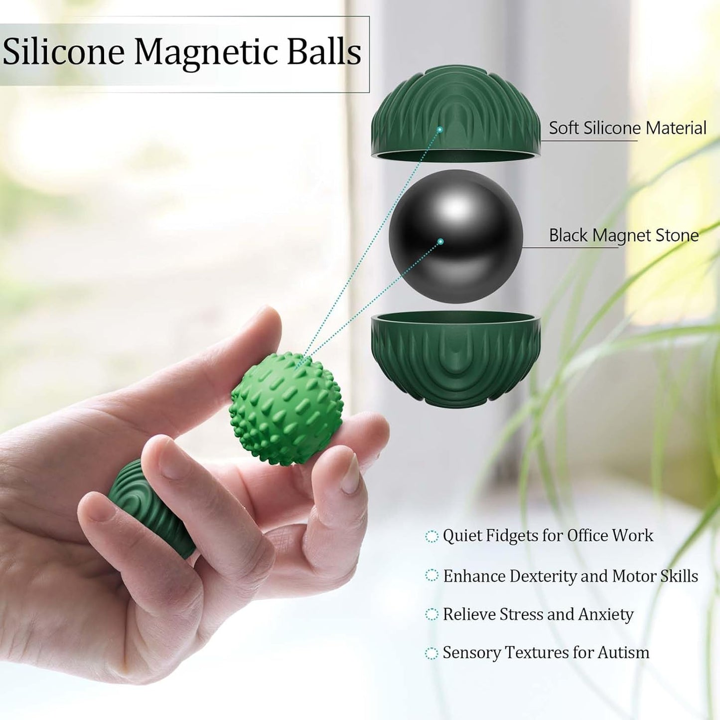 Silicone_Magnetic_Balls_Fidget_Toys_for_Adults_&_Teens,4PCS_Stress_Relief_Sensory_Toys_for_Autism_ADHD_Anxiety,Fun_Textures_Gadgets,Office_Desk_Toy,Stocking_Stuffers_for_Women_Men_Teen_Gift