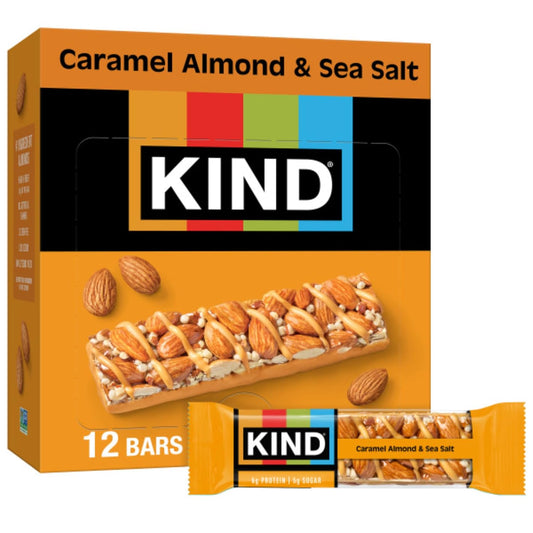 KIND_Healthy_Snacks_Bars,_Caramel_Almond_&_Sea_Salt,_Gluten_Free,_Low_Sugar,_High_Fiber_Snacks,_6g_Protein,_12_Count