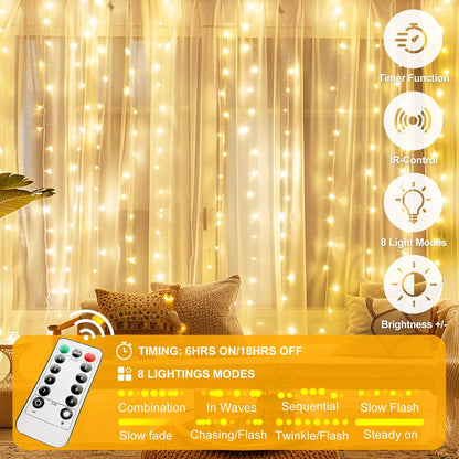 Fairy_Curtain_Lights_Upgraded_Tangle-Free_Warm_White_USB_Plug_in_8_Modes_String_Hanging_Lights_with_Remote_for_Christmas,_Bedroom,_Indoor,_Outdoor,_Weddings,_Party_(6.6FTx6.6FT)