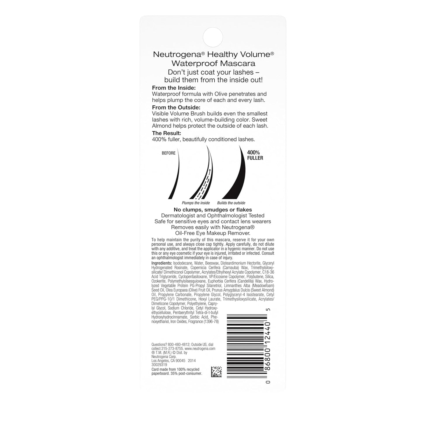 Neutrogena_Healthy_Volume_Lash-Plumping_Waterproof_Mascara,_Volumizing_and_Conditioning_Mascara_with_Olive_Oil_to_Build_Fuller_Lashes,_Clump-,_Smudge-_and_Flake-Free,_Black/Brown_08,_0.21_oz