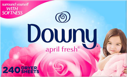 Downy_Fabric_Softener_Dryer_Sheets,_April_Fresh,_240_Count