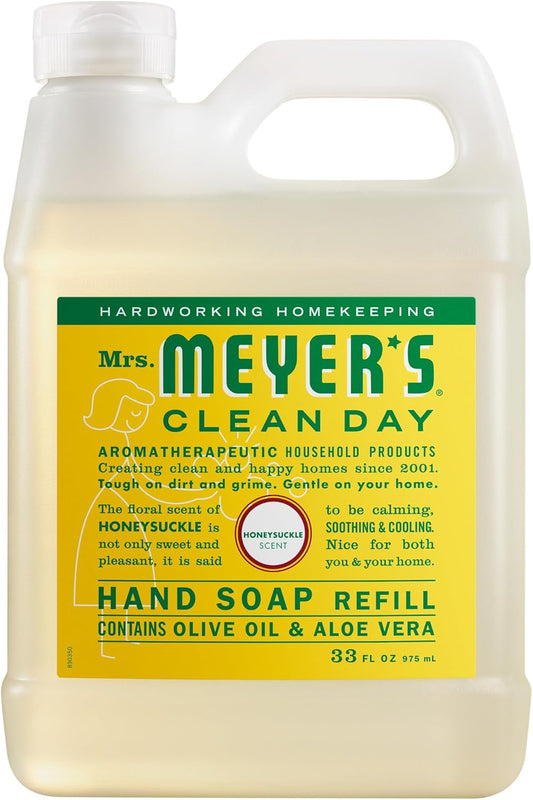 Mrs._Meyer's_Clean_Day_Liquid_Hand_Soap_Refill,_Honeysuckle,_33_Oz