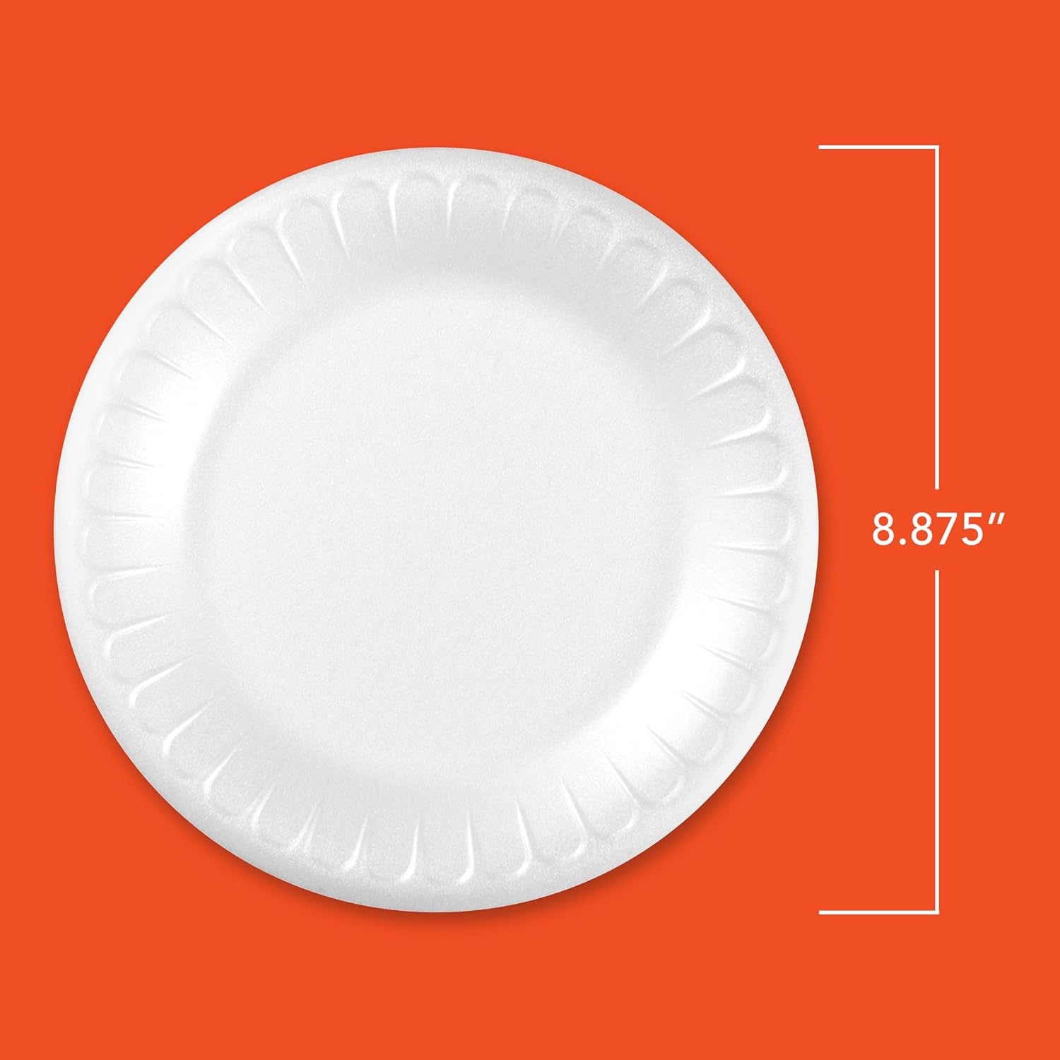 Hefty_Everyday_Soak_Proof_Disposable_Foam_Plates,_8.9_Inches,_100_Count,_Disposable_White_Plates_for_Lunch,_Salads,_and_Appetizers,_Great_for_Everyday_Use,_Easy_Cleanup