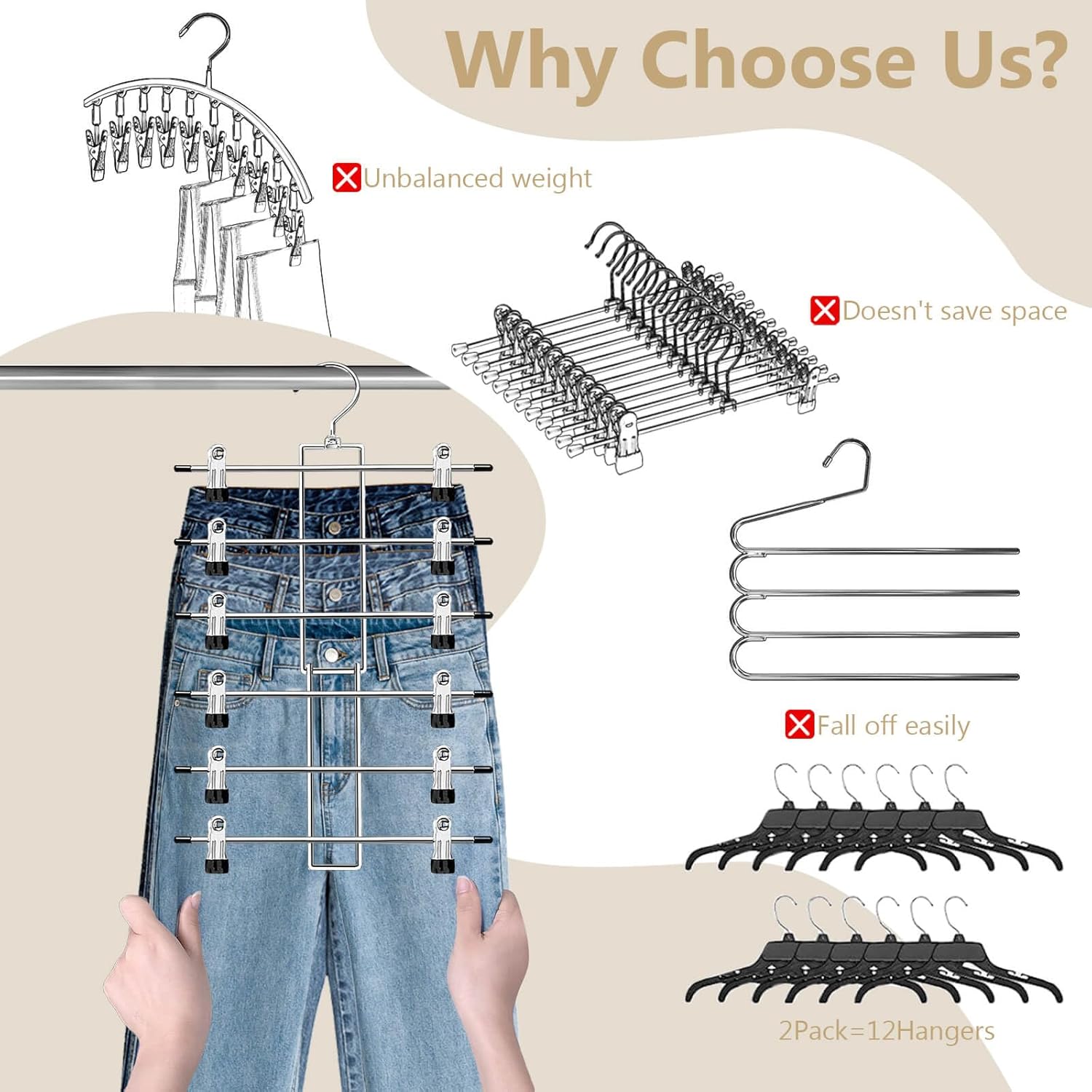 Pants_Hangers_with_Clips,Space_Saving_Hanging_Closet_Organizer-6_Tiers_Skirt_Hangers_with_360°_Swivel_Hook,Closet_Organizer-Clothes_Hangers-_College_Dorm_Essentials_Apartment_Essentials-2_Pack