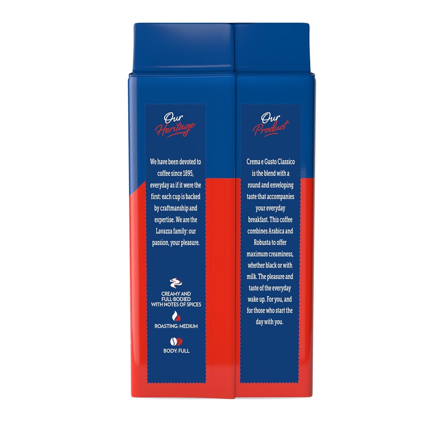 Lavazza_Crema_e_Gusto_Ground_Coffee,_Medium_Roast,_Arabica_and_Robusta_Blend,_8.8_oz_Brick_(Pack_of_4)