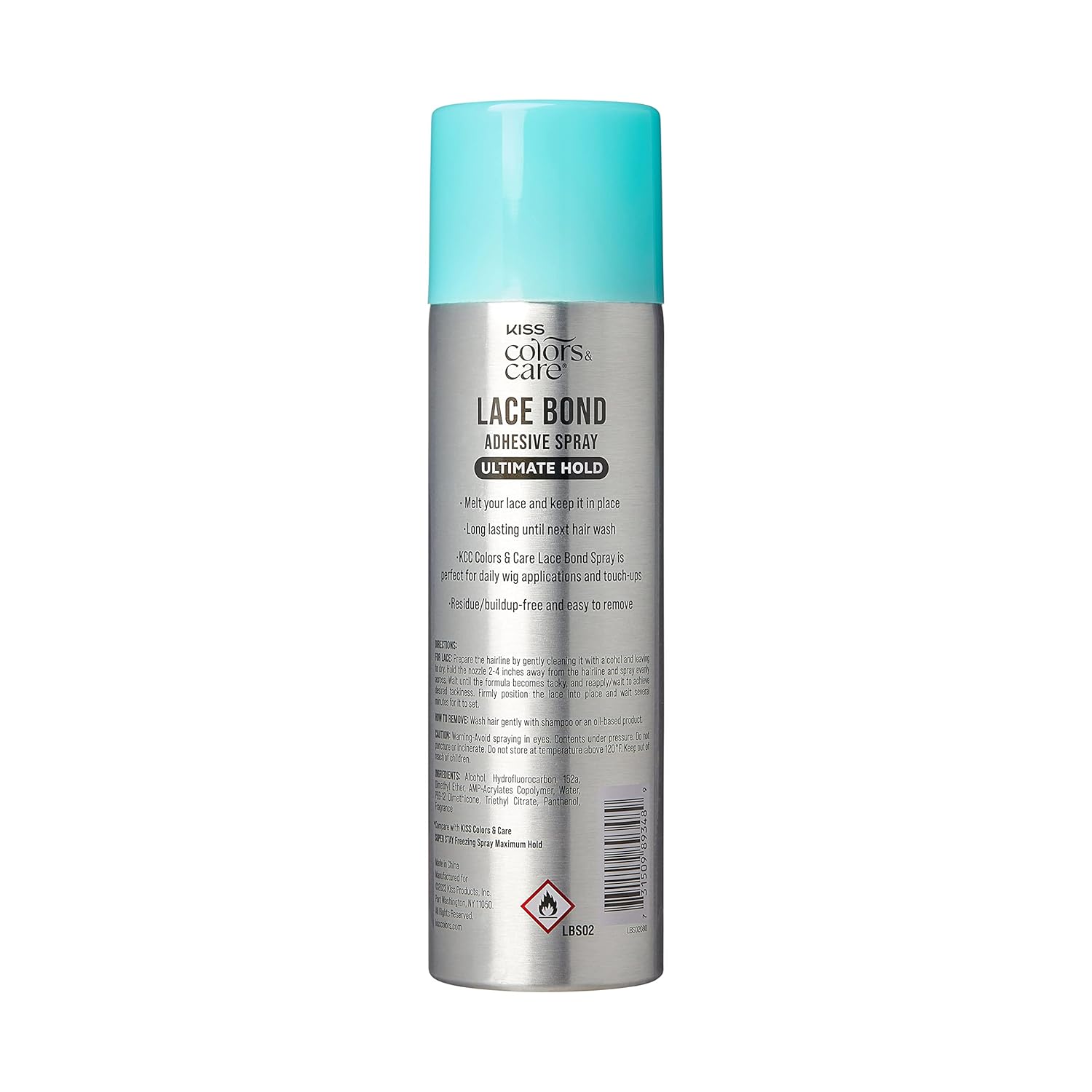 KISS_Colors_&_Care_Lace_Bond_Adhesive_Spray_Ultimate_Hold_11.1_oz._-_Adhesive_for_Lace_Frontals,_Sweat_Proof,_Water-Resistant,_Fast_Drying,_Efficient_Nozzle,_Convenient,_Super_Secure_for_All_Day