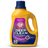 ARM & HAMMER Deep Clean Odor Formula Liquid Laundry Detergent, Radiant Burst Scent