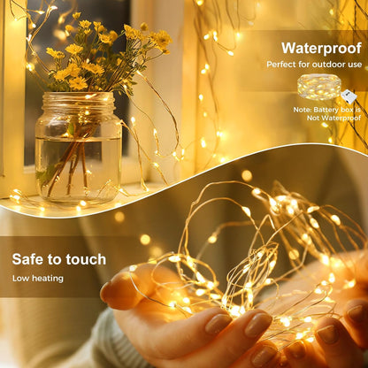kolpop_12_Pack_LED_Fairy_Lights_Battery_Operated_with_3_Modes,_Mini_Twinkle_String_Lights_Battery_Powered_Waterproof_for_Christmas_Mason_Jars_Party