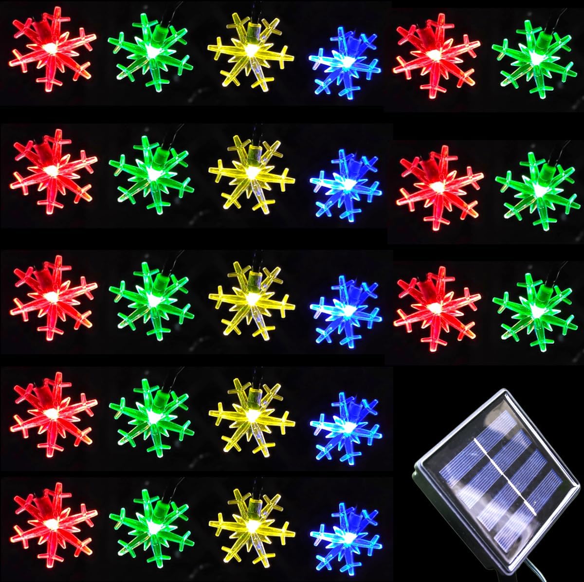 Solar_Christmas_Lights_Outdoor_Waterproof_Decorations_20_Ft_30_LED_Snowflake_String_Fairy_Lights_with_8_Lighting_Modes_for_Wedding,_Party,_Tree,_Room,_Garden,_Patio,_Yard,_Home