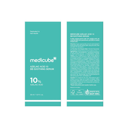 medicube_Azelaic_Acid_10_Soothing_Serum_|_Clarifying_Serum_for_Troubled_&_Oily-Prone_Skin_with_B3+B5_|_Stressed_Skin_Calming_&_Post-Blemish_Tone_Care_|_Korean_Skincare_30ml,_1.01_fl_oz