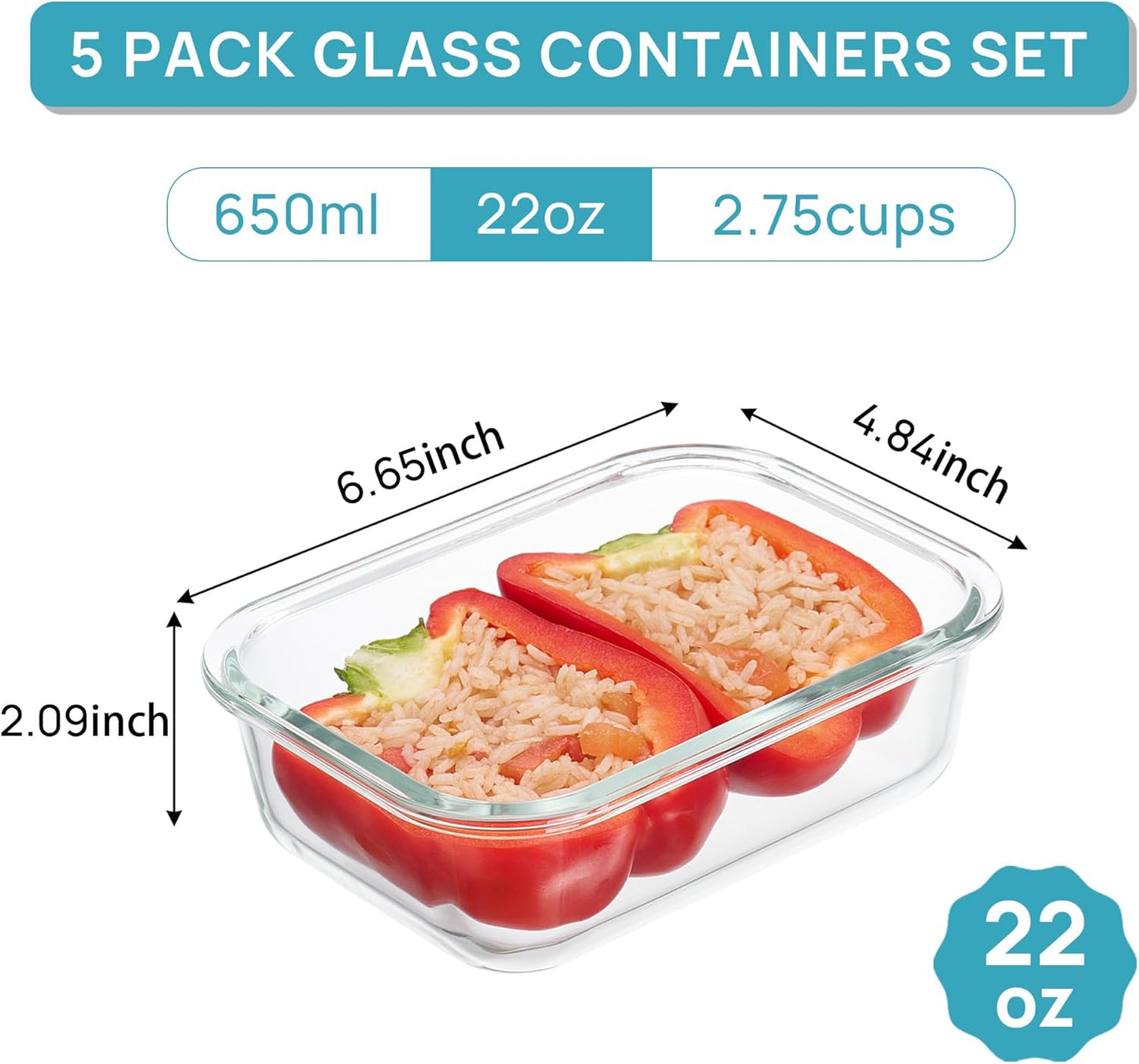 Vtopmart_5Pack_22oz_Glass_Storage_Containers_with_Lids,_Glass_Meal_Prep_Food_Container_Sets_with_Snap_Airtight_Lid_for_Microwave,_Oven,_Freezer_and_Dishwasher,_Grey
