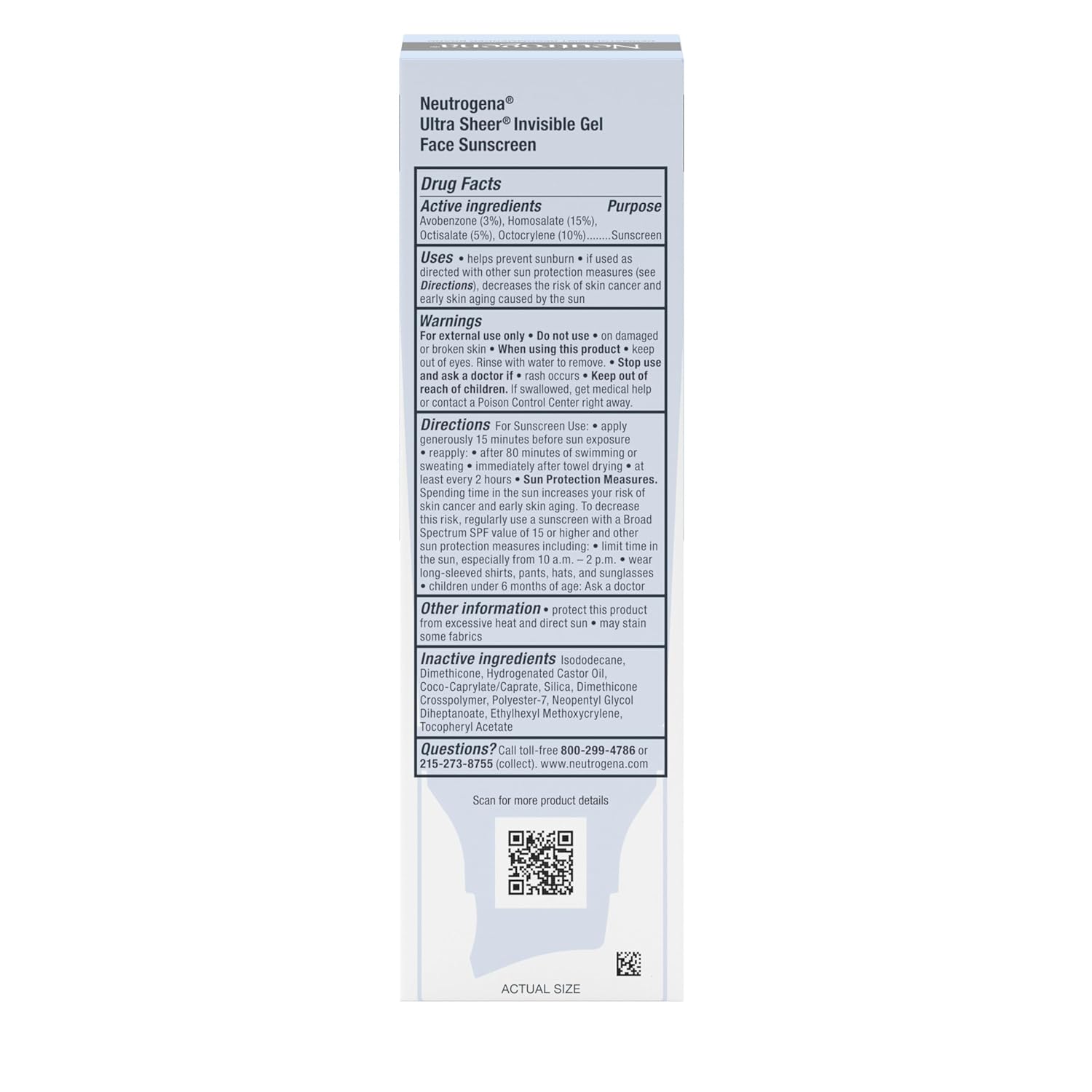 Neutrogena_Ultra_Sheer_Invisible_Gel_Face_Sunscreen_SPF_40,_Facial_Sunscreen_&_Moisturizer,_Vitamin_E,_Matte_Finish,_Makeup_Primer,_Travel_Size,_80_Minutes_Water-Resistant,_1.7_oz