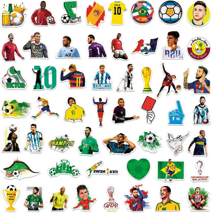 150_PCS_World_Cup_Football_Soccer_Stickers_Soccer_Sports_Stickers_Vinyl_Waterproof_Sticker_Graffiti_Decals_Soccer_Gifts_for_Water_Bottle_Helmets_Scrapbook_World_Cup_Kids_Teens_Adults