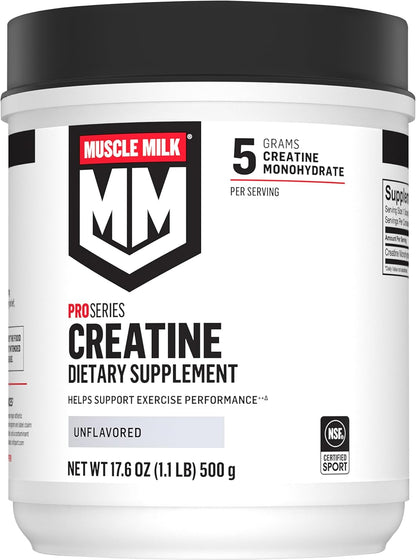 Muscle_Milk_Pro_Series_Creatine_Powder_Supplement,_Unflavored,_1.1_Pound,_100_Servings,_5g_Creatine_Monohydrate,_NSF_Certified_for_Sport,_Packaging_May_Vary
